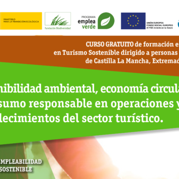 empleo y el turismo sostenible en Cáceres